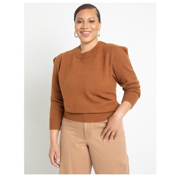 Eloquii Pointed Sleeve Sweater - Picture 3 of 5